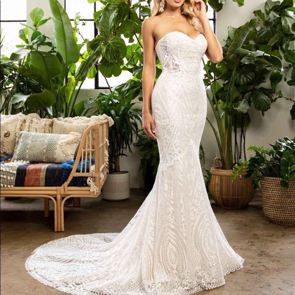 Parker wedding dress Casablanca